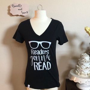 Stylish Readers Gonna Read black T-shirt‎ tee